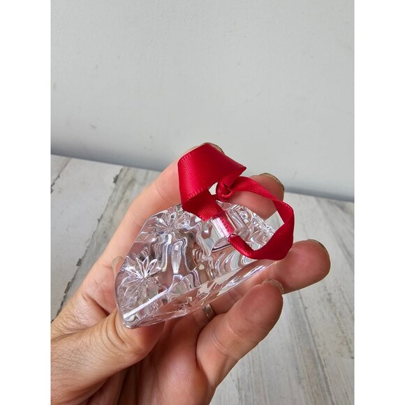 Waterford diamond crystal ornament RARE Xmas tree - Picture 5 of 7